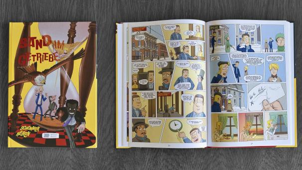 <p>Der neue Comic von Christophe Schommer und René Heinen umfasst 68 Seiten. Es wird auch eine französische Ausgabe geben.</p>