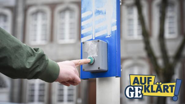 <p>Es nützt Fußgängern rein gar nichts, mehrfach auf den Knopf zu drücken.</p>
