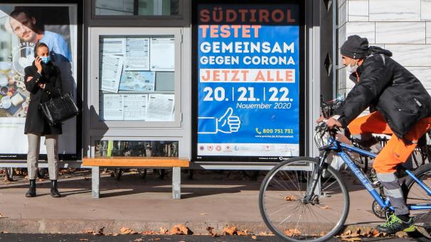 <p>Der Erfolg des Massentests in Südtirol, hängt nach Einschätzung von Experten stark von einer hohen Teilnahmequote ab.</p>