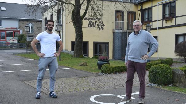 <p>Thorsten Maraite (links) und Franz Pip wenden sich in einem Schreiben stellvertretend für die Hotelvereinigung Hohes Venn an die politischen Entscheidungsträger.</p>