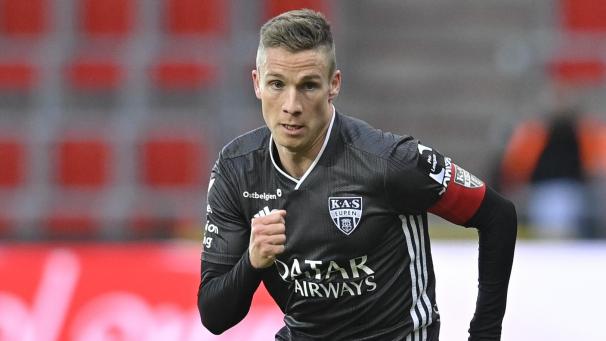 <p>Nils Schouterden stand gegen Standard Lüttich in der Startelf.</p>