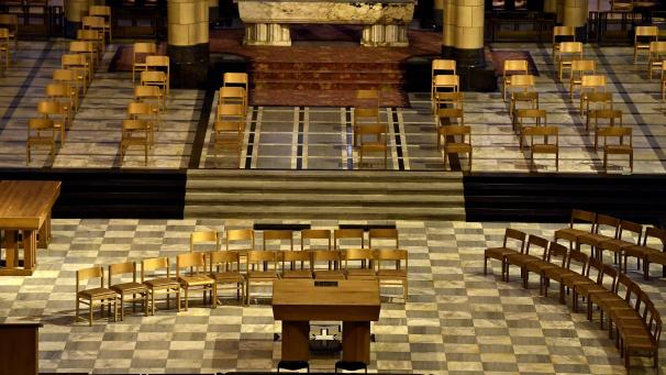 <p>Die belgischen Bischöfe wollen wieder - unter Corona-Bedingungen - Messen feiern.</p>