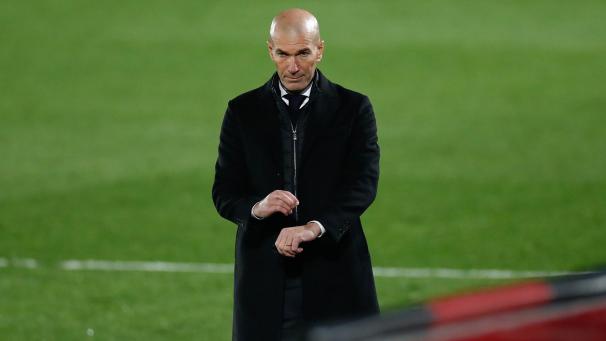 <p>Madrid-Cheftrainer Zinédine Zidane</p>
