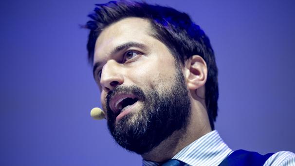 <p>MR-Präsident Georges-Louis Bouchez</p>