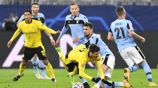 <p>Dortmund und Lazio trennten sich in der Brügge-Gruppe unentschieden.</p>
