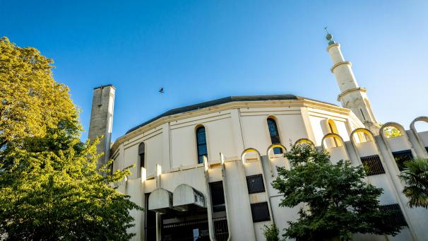 <p>Die Große Moschee in Brüssel</p>