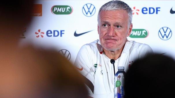 <p>Didier Deschamps, Weltmeistertrainer der Franzosen.</p>