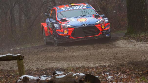 <p>Thierry Neuville im Königlichen Park in Monza.</p>