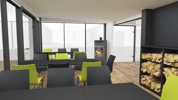 <p>So soll sich der Anbau an den Kiosk künftig präsentieren.</p>