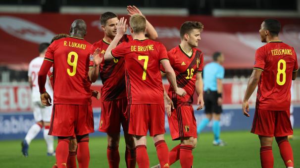 <p>Die Roten Teufel waren in Lostopf 1 gesetzt.</p>