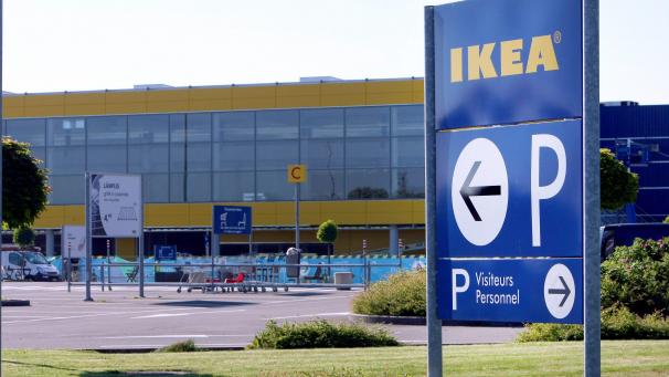 <p>Die Ikea-Filiale in Hognoul. Hier kam es am Samstag zu Auseinandersetzungen.</p>