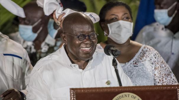 <p>Wurde in seinem Amt bestätigt: Nana Akufo-Addo.</p>