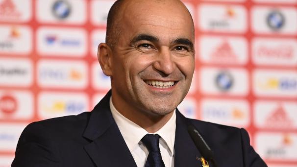 <p>Nationaltrainer Roberto Martinez</p>