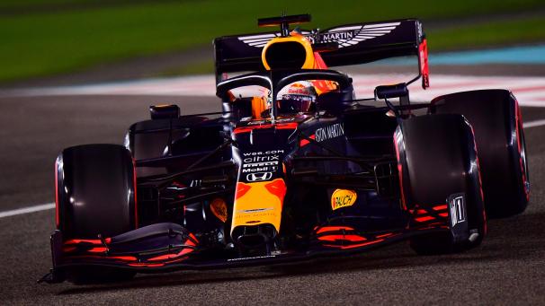 <p>Max Verstappen startet am Sonntag von Startplatz eins.</p>