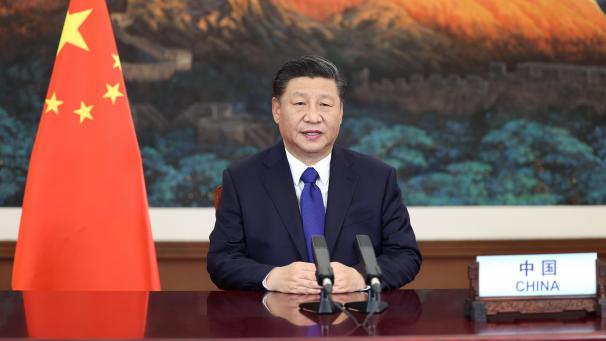 <p>Xi Jinping spricht per Videolink zum Climate Ambition Summit. Chinas Präsident hat beim digitalen UN-Klimagipfel weitere Anstrengungen seines Landes beim Klimaschutz angekündigt.</p>