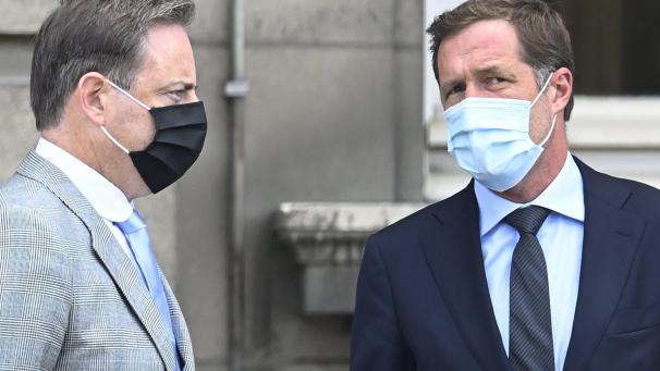 <p>Bart De Wever (l.) und Paul Magnette.</p>