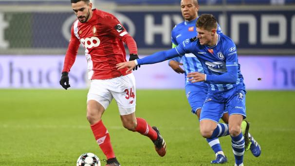 <p>De Ex-Eupener Alessio Castro-Montes (rechts) stand wieder in der Genter Startformation.</p>