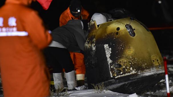 <p>Als dritte Raumfahrtnation nach den USA und der Sowjetunion hatte China Mondgestein zur Erde gebracht.</p>