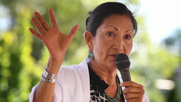 <p>Deb Haaland könnte künftig das US-Innenministerium leiten.</p>