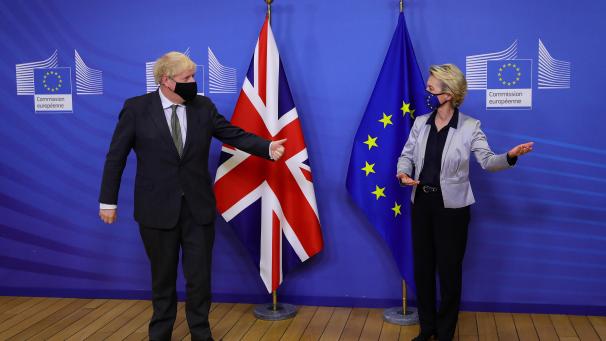 <p>Der britische Premierminister Boris Johnson und die EU-Kommissions-Präsidentin Ursula von der Leyen trafen sich in Brüssel, um mit einem letzten Kraftakt den Weg für einen Brexit-Handelspakt zu ebnen – der Durchbruch blieb allerdings aus.</p>