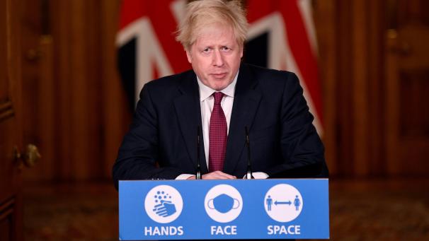 <p>Boris Johnson: „Wir können Weihnachten nicht wie geplant verbringen.“</p>