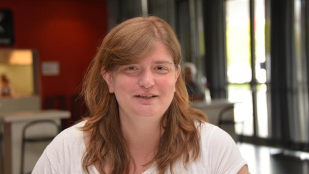 <p>Alexandra Link ging bei zwei Online-Meetings auf die Fragen der ostbelgischen Vereine ein.</p>