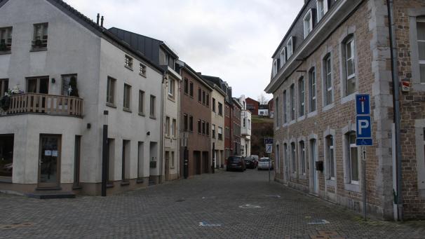 <p>Blick in die Borngasse</p>