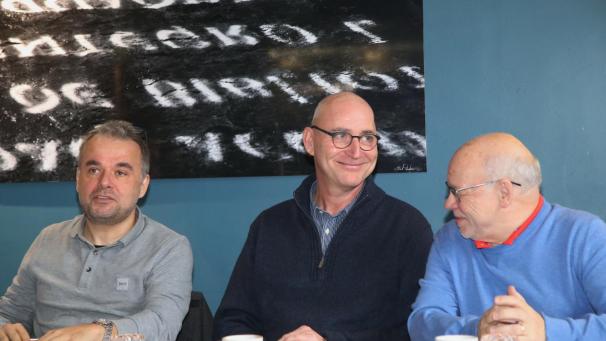 <p>Virgile Gauthier (Bildmitte) leitete die Abtei Stavelot seit 2005.</p>