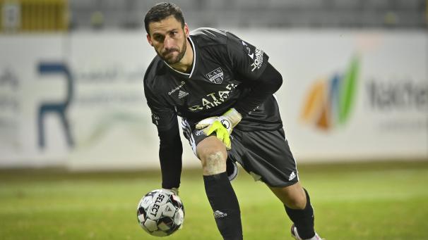 <p>AS-Torwart Théo Defourny</p>