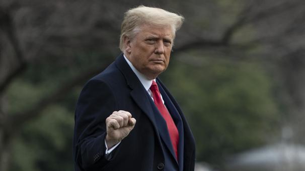 <p>Gibt sich kämpferisch: Donald Trump.</p>