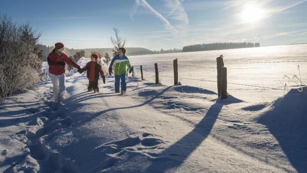 <p>Aktivitiäten an der frischen Luft stehen in Zeiten des Lockdowns bei den Gästen hoch im Kurs. Foto: ostbelgien.eu/D.Ketz</p>