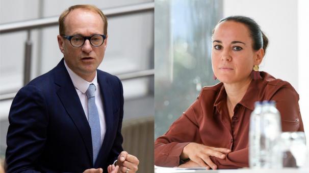 <p>Haben vorerst keine gemeinsame Sache gemacht: Flanders Unterrichtsminister Ben Weyts und DG-Bildungsministerin Lydia Klinkenberg.</p>