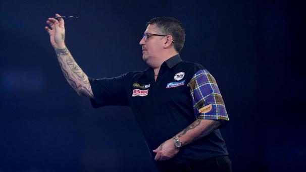 <p>Steht im Finale: Gary Anderson.</p>