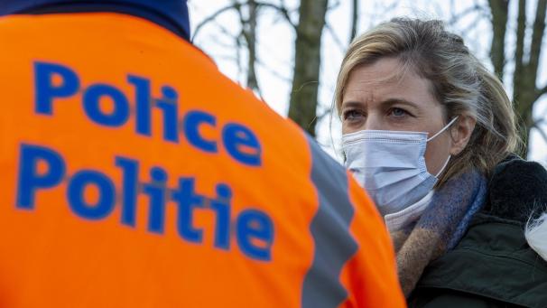 <p>Innenministerin Annelies Verlinden</p>