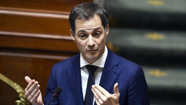 <p>Vor einer Bewährungsprobe: Premier De Croo</p>