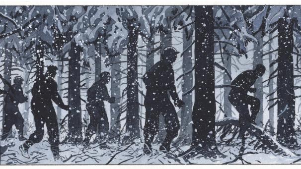 <p>Das Wereth-Massaker, bei dem 1944 elf afro-amerikanische Soldaten von der SS gefoltert und getötet wurden, wird Thema des neunten Comics der Airborne 44-Reihe aus der Feder von Philippe Jarbinet sein. Das Heft erscheint im April 2021.</p>