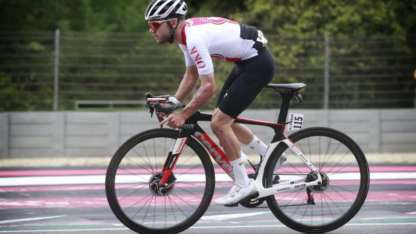 <p>Marc Hirschi im Trikot der Schweizer Nationalmannschaft.</p>