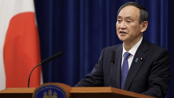 <p>Yoshihide Suga</p>