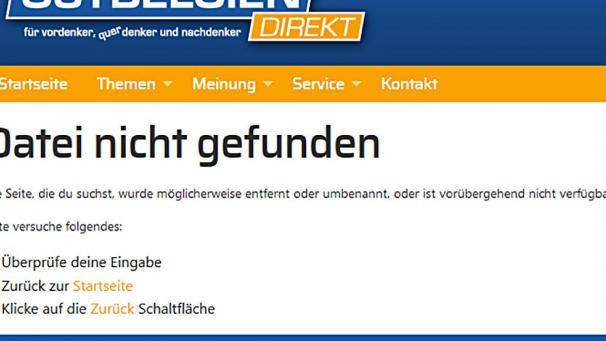 <p>Fragwürdige Beiträge auf Onlineplattform prompt gelöscht.</p>