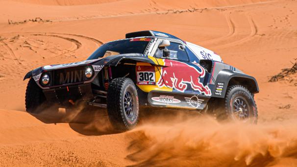 <p>Dakar-Spitzenreiter Stéphane Peterhansel</p>