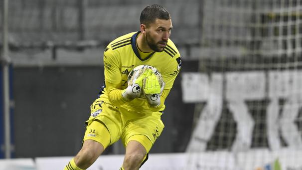 <p>AS-Torwart Théo Defourny</p>