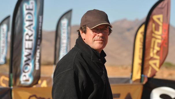 <p>Ein Schnappschuss aus vergangenen Tagen: Diese Aufnahme zeigt Hubert Auriol im Januar 2009 in Agadir.</p>