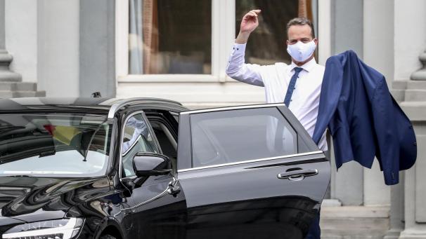 <p>Oliver Paasch bei einem Gesprächstermin in Brüssel Ende Oktober 2020</p>