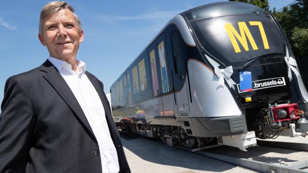 <p>STIB-Chef Brieuc de Meeûs freut sich über die Erhöhung des Budgets.</p>