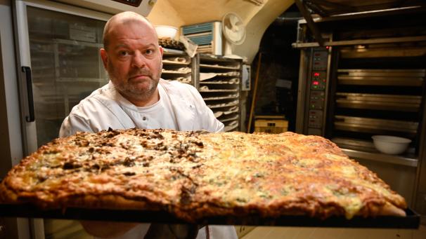 <p>Stéphane Ravacley aus Besançon protestiert gegen die Ausweisung seines Lehrlings.</p>