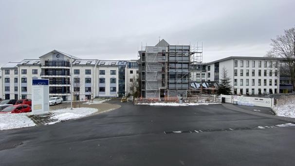 <p>Inzwischen ist die Zahl der Corona-Neuinfektionen im Raerener Marienheim stark rückläufig.</p>