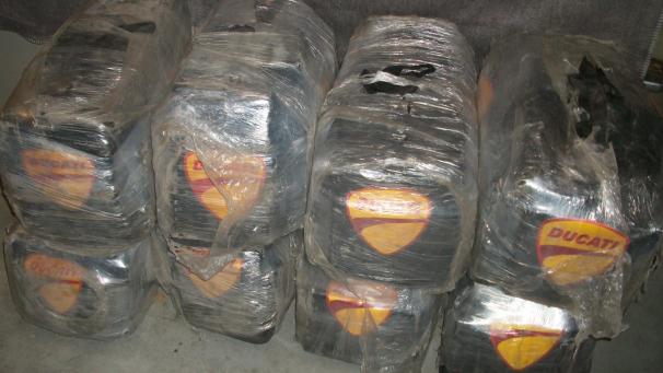 <p>Beschlagnahmtes Koks aus dem Antwerpener Hafen.</p>