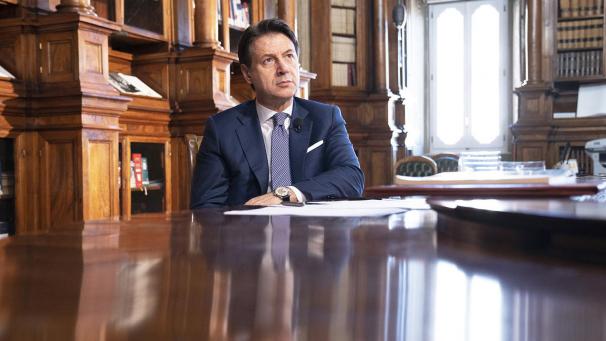 <p>Giuseppe Conte braucht neue Partner.</p>