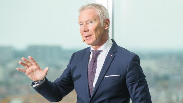 <p>Hat mit seinen Aussagen für mächtig Unmut gesorgt: Belfius-Chef Marc Raisière.</p>