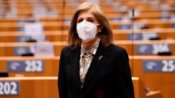 <p>EU-Kommissarin Stella Kyriakides</p>